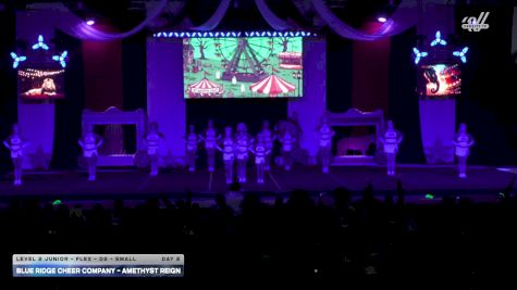 Blue Ridge Cheer Company - Amethyst Reign [2025 L2 Junior - Flex - D2 - Small Day 2] 2025 ASC Battle Under the Big Top Grand Nationals