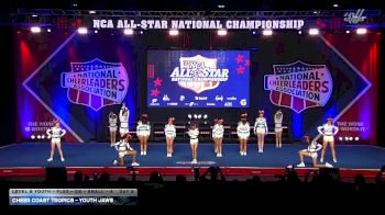 Cheer Coast Tropics - Youth Jaws [2026 L2 Youth - Flex - D2 - Small - A Day 2] 2026 NCA All-Star National Championship