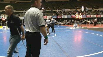 132 lbs Champ Round 1 (16 Team) - Tyler Delcollo, Delaware Military Academy vs Scott Elias, Patrick Henry