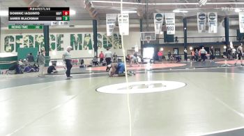 285 lbs Quarterfinal - Dominic Iaquinto, Navy vs James Blackman, George Mason - UNATT