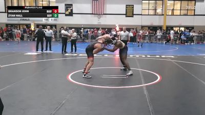 197Black lbs Final - Branson John, Maryland vs Zyan Hall, Navy