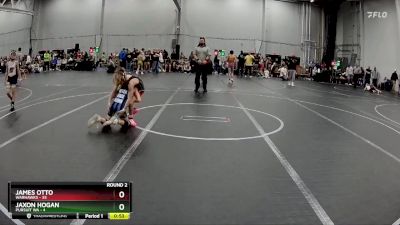 72 lbs Round 2 (3 Team) - Jaxon Hogan, Pursuit WA vs James Otto, Warhawks