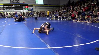 132 lbs 7th Place Match - Garrett Kuch, Benton Community vs Gavin Sanders, Vinton-Shellsburg