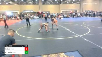 106 lbs Quarterfinal - Mikey Ruiz, Omada vs Anthony Castillo, Team G