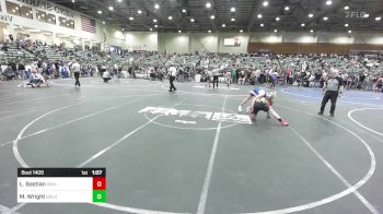 116 lbs Round Of 16 - Lincoln Bastian, Idaho Gold vs Micah Wright, Gold Rush Wrestling