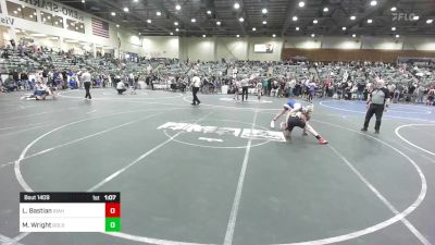 116 lbs Round Of 16 - Lincoln Bastian, Idaho Gold vs Micah Wright, Gold Rush Wrestling