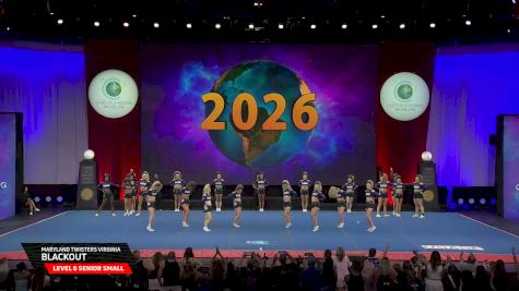 Maryland Twisters - Virginia - Blackout [2026 L6 Senior Small Semis] 2026 The Cheerleading Worlds