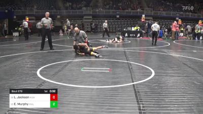 90 lbs Consi Of 32 #2 - Luke Jackson, Kiski Area vs Emory Murphy, Philadelphia