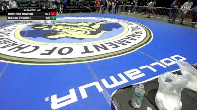 285 lbs Cons. Round 3 - Teagan Rowsell, Millikan vs Jonathan McBride, Calaveras