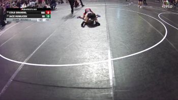 80 lbs Cons. Round 4 - Cole Grandel, MWC Wrestling Academy vs Jace Humlicek, IronHawk Wrestling Academy