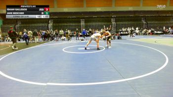144 lbs Consi Of 8 #1 - Isaiah Gallegos, Jefferson vs Jake Mescher, Bishop Kelly