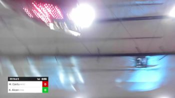 42 lbs Rr Rnd 5 - Mason Cantu, West Las Vegas Junior Wrestling vs Kiah Alcon, Stout Wrestling Academy