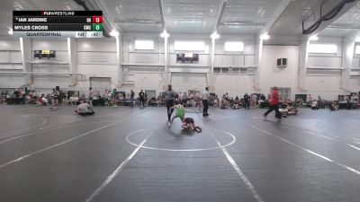 64 lbs Quarterfinal - Myles Cross, Contenders Wrestling Club vs Ian Jardine, 84 Athletes