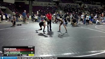 78 lbs Cons. Round 2 - Tyler Vanderhyde, Wrecking Crew Wrestling Club vs Peter Rhoads, Victory Wrestling Club - VTC