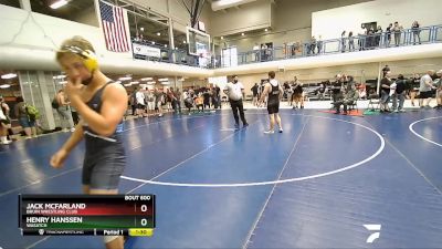 180 lbs Cons. Semi - Henry Hanssen, Wasatch vs Jack McFarland, Bruin Wrestling Club