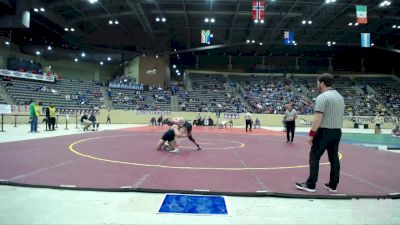 150 lbs 5th Place Match - Jacob McDonald, Taylor County vs Kyle Wojcicki, North Oldham