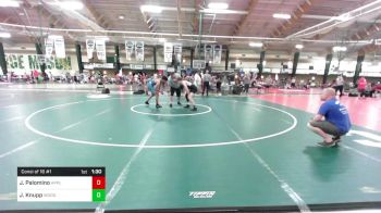 132 lbs Consi Of 16 #1 - Jair Palomino, Apple Wrestling Academy vs Jackson Knupp, Woodgrove