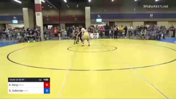 61 kg Consi Of 32 #1 - Kaidance Gerg, Washington vs Sarah Callender, Mat-Su Matmen