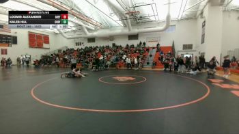 150D Round 3 - Kaleb Hill, Cody vs Loomis Alexander, Greybull/Riverside