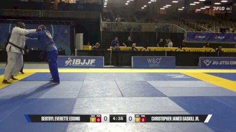 Bertryl Everette Edding vs Christopher James Gaskill Jr. 2026 Pan Jiu Jitsu IBJJF Championship