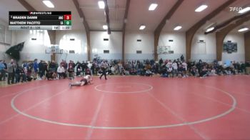 126 lbs Champ. Round 1 - Braden Damm, Academy Of The New Church vs Matthew Pacitto, Episcopal Academy