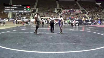 6A 285 lbs Champ. Round 2 - Daniel Ellis, Mountain Brook vs Steven Williams, Hueytown