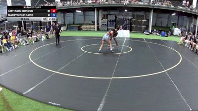 125 lbs Amy Kate Erikson, New York vs Martynique Davis, Arizona