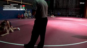 126 lbs Round 1 - Stratton Luke, Union, LaPorte City vs Maxwell Valentine, Dubuque Senior