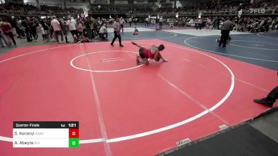 109 lbs Quarterfinal - Sydney Koranyi, Academy vs Alyssa Abeyta, SLV Elite WC