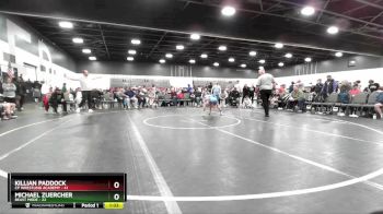 75 lbs Round 2 (8 Team) - Killian Paddock, CP Wrestling Academy vs Michael Zuercher, Beast Mode