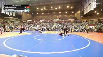 70 lbs Quarterfinal - Gatlin Johnson, Benton Parks Youth Wrestling vs Micah Rizzo, Team Conquer Wrestling