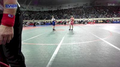 161 lbs Round Of 64 - Julian Soto, Mustang Middle School vs Brett Simmons, Southmoore SaberCats Wrestling