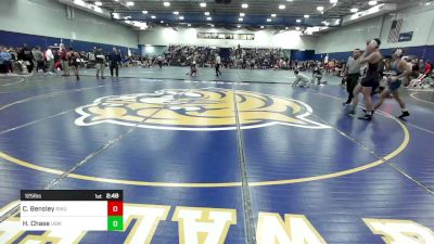 125 lbs Round Of 32 - Collin Bensley, Roger Williams vs Hagen Chase, Southern Maine