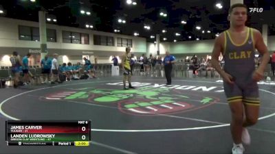 195 lbs Round 2 (6 Team) - James Carver, Yuligan vs Landen Ludrowsky, Oregon Clay Wrestling