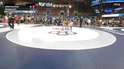 144 lbs Cons. Rd Of 32 - Aidan Callahan, SD vs Frankie Nitti, IL