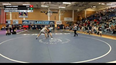 215 lbs Cons. Semi - Landon Mclean, Layton vs Carter Egbert, Mountain Crest