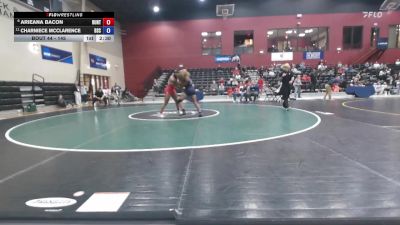 145 lbs Champ. Round 1 - Charniece McClarence, Bluefield State vs Arieana Bacon, Huntingdon