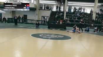 110 lbs Quarterfinal - Katelyn Bell, Aurora vs Gabriella Motz, Albion