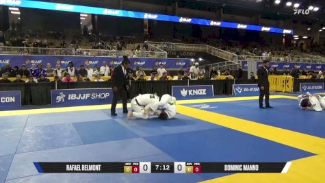 DOMINIC MANNO vs RAFAEL BELMONT 2026 Pan Jiu Jitsu IBJJF Championship