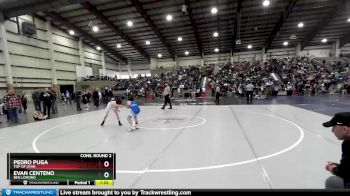 100 lbs Cons. Round 2 - Evan Centeno, Ben Lomond vs Pedro Puga, Top Of Utah