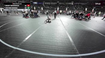 90 lbs Consi Of 16 #1 - Hunter Steelman, Dragon Rtc vs Rocco Bulfoni, Olympic