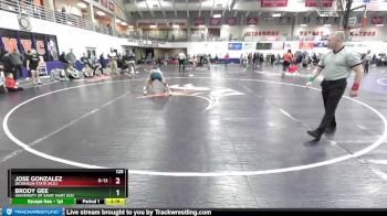 125 lbs Cons. Round 5 - Jose Gonzalez, Dickinson State (N.D.) vs Brody Gee, University Of Saint Mary (KS)