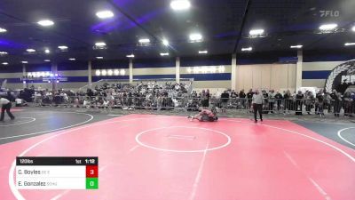 120 lbs Round Of 128 - Colt Boyles, DC Elite vs Elias Gonzalez, Schurr Wrestling