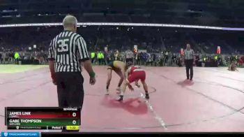 D2-135 lbs Semifinal - Gabe Thompson, Gaylord vs James Link, Lowell