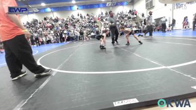 61 lbs Consi Of 4 - Colt Hatfield, Coweta Tiger Wrestling vs Phild Crofford, Jay Wrestling Club