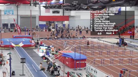Women's 60m Hurdles, Prelims 4