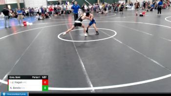 113-120 lbs Cons. Semi - Jhet Hagan, FoxFit Wrestling vs Aiden Banda, Kearney Matcats