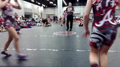 71 lbs Round 8 (10 Team) - Kayleigh Vest, Backyard Brawlers Pink vs Mackenzie Mcleod, GA United