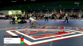 126 lbs Quarterfinal - Dawson Youngblut, IA vs Nikolaus Oneill, PA