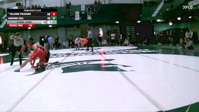 133 lbs Cons. Semi - Blaine Frazier, Indiana vs Amonn Ohl, Edinboro